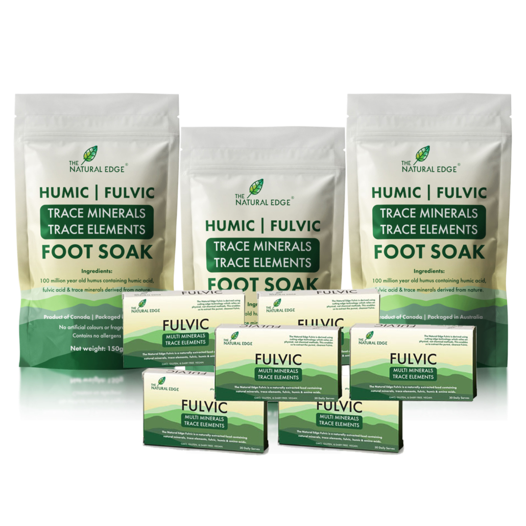 Six Months Supply Of Fulvic Capsules With Foot Soak