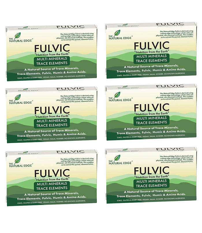 Fulvic Capsules Travel Pack (6 Pack)