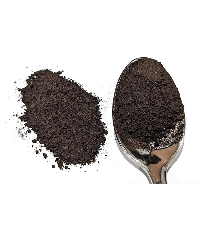 Humic mineral powder ingredient used in foot soak